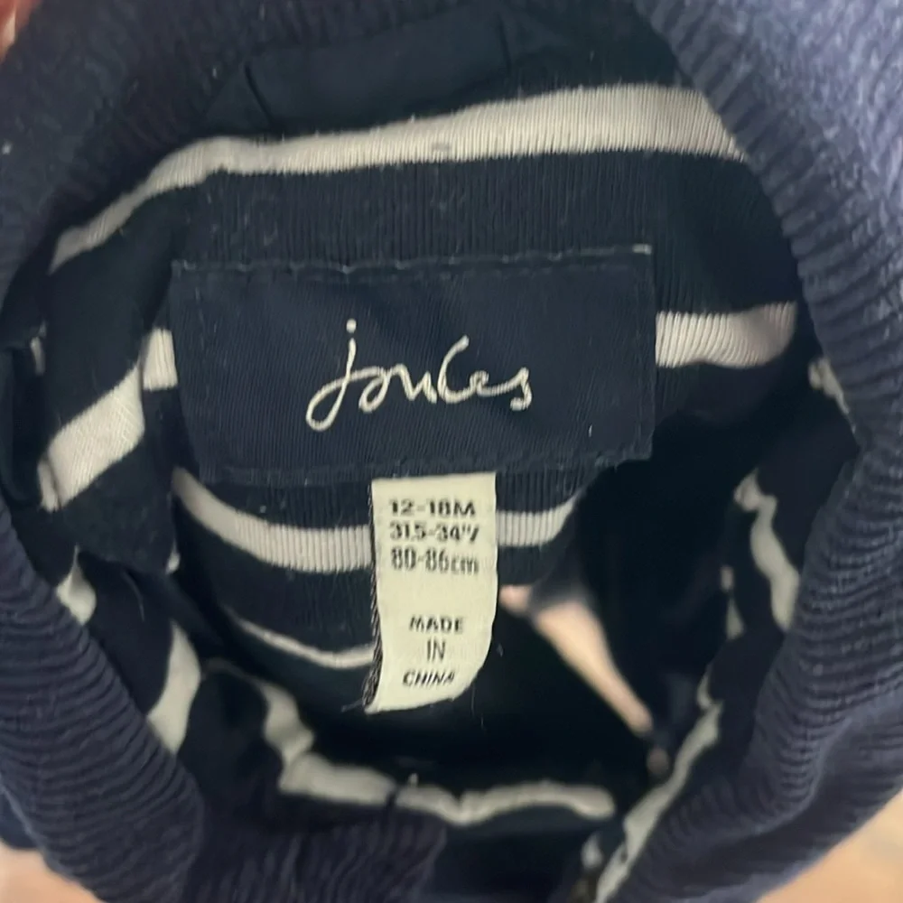 Joules Barn Jacket 12-18 months GUC